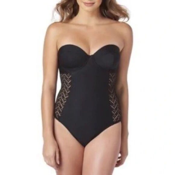 Time and Tru Push-up Swimsuit - Picture 1 of 5